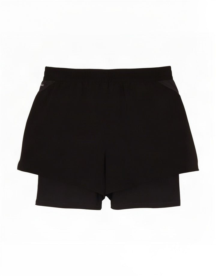 Puma Herren-Sportshorts, Größe S, Schwarz, Colourblock-Polyester