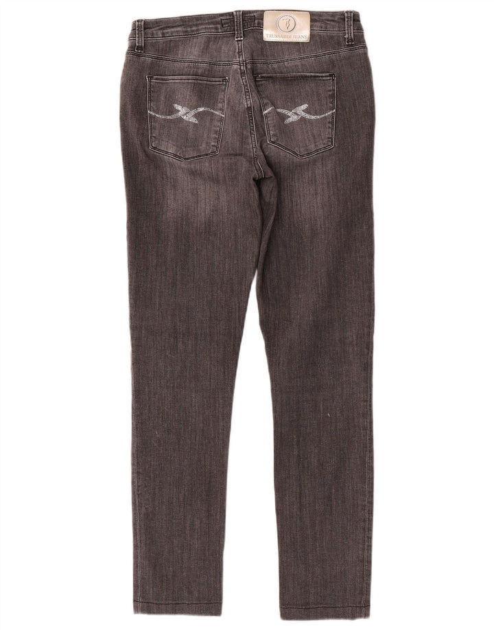 Trussardi Womens Slim Jeans W28 L28 Grey