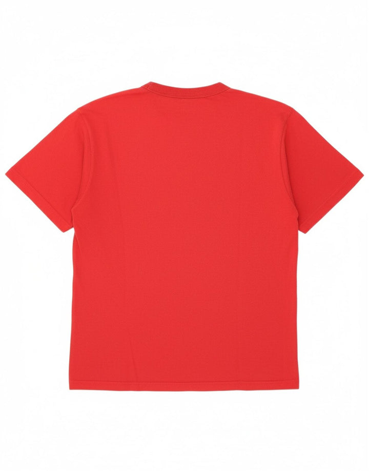 CHAMPION Mens T-Shirt Top Medium Red Cotton