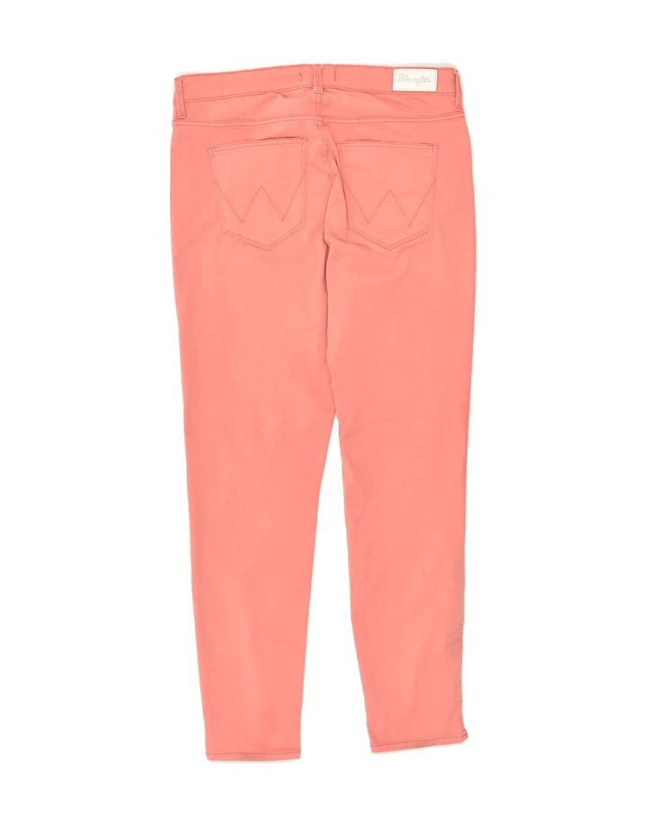WRANGLER Womens Slim Jeans W31 L27 Pink Cotton Vintage Wrangler and Second-Hand Wrangler from Messina Hembry 