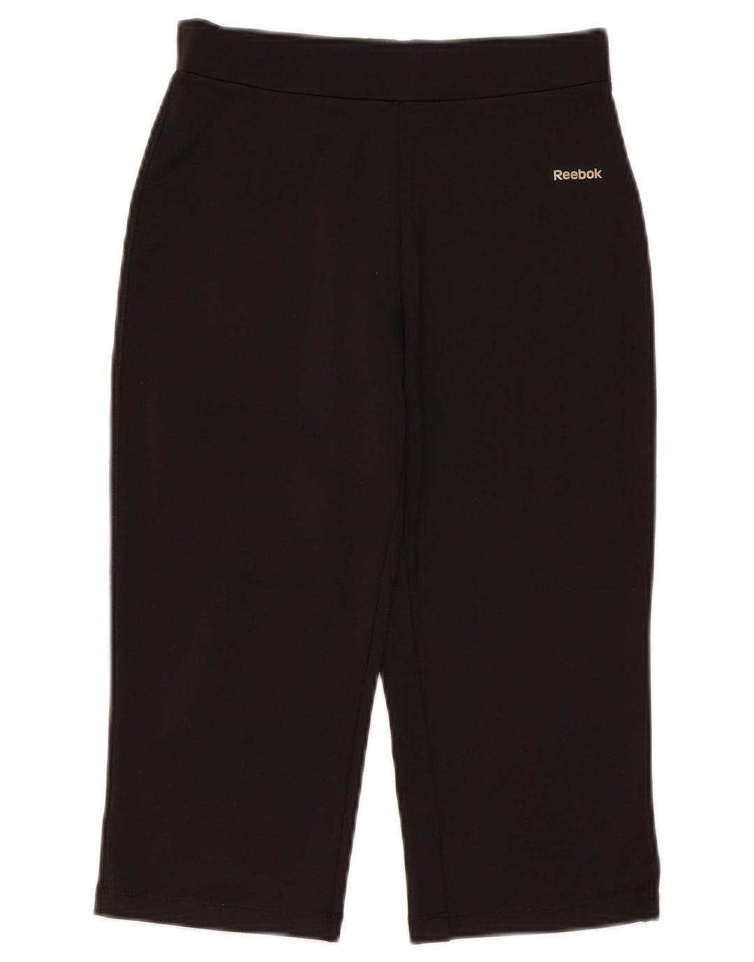 Pantaloni de trening Reebok Capri pentru femei Mici W26 L18 Poliester negru