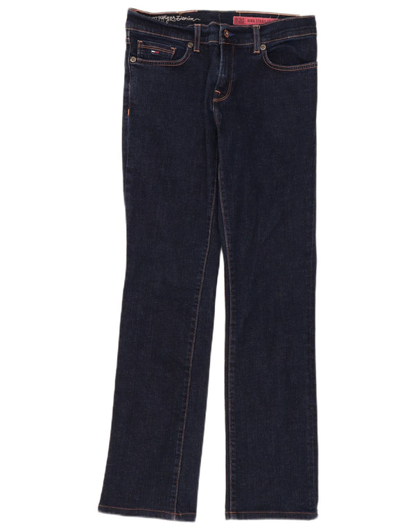 Tommy Hilfiger Womens Nina  Straight Jeans W30 L32 Navy Blue Cotton
