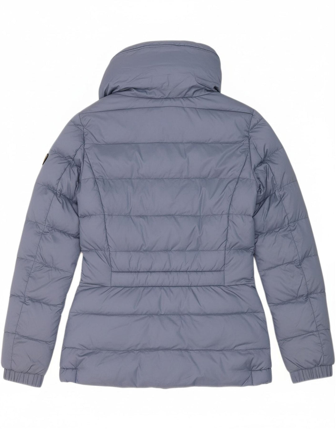 EMPORIO ARMANI Womens Padded Jacket UK 14 Medium Blue Vintage Emporio Armani and Second-Hand Emporio Armani from Messina Hembry 