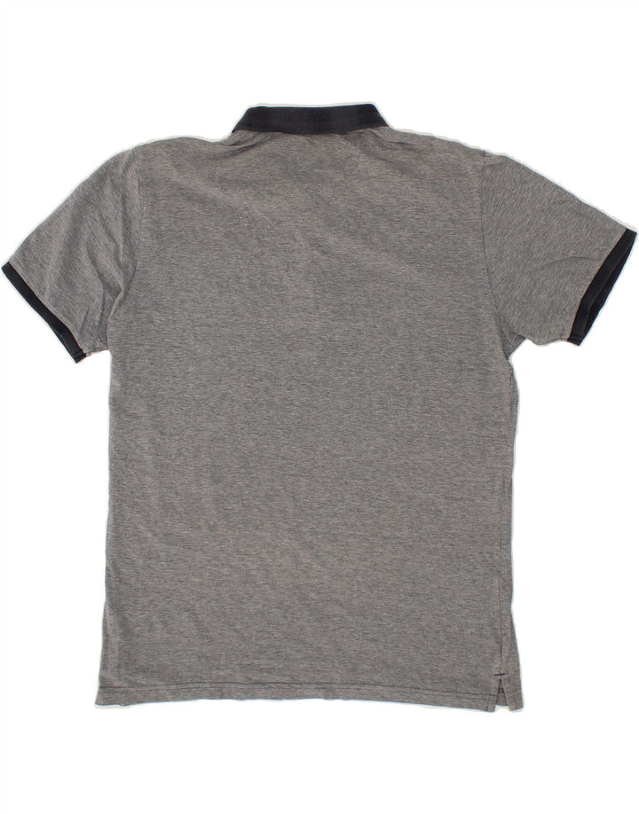 DACK'S Mens Polo Shirt 2XL Grey Vintage Dack's and Second-Hand Dack's from Messina Hembry 