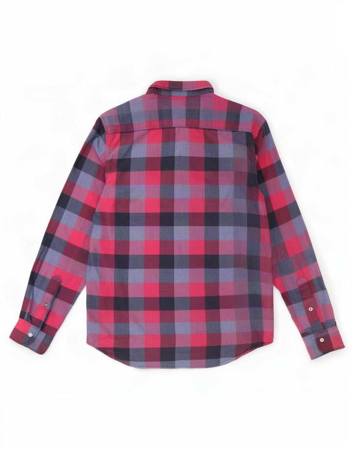 Hollister Mens Shirt 2XL Red Check Cotton