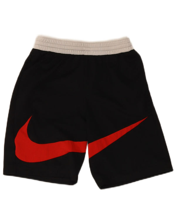Nike drenge Dri Fit grafiske standard sportsshorts 13-14 år XL Sort