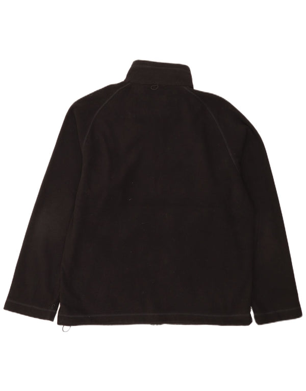 Timberland Mens Fleece Jacket UK 38 Medium Black Polyester