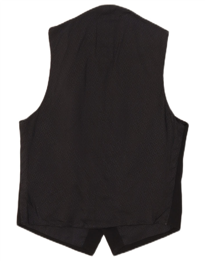 Vintage Herren Weste XS Schwarz