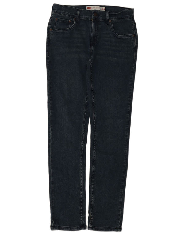 Levi's Boys 512 Slim Tapered Jeans 15-16 år W30 L31 Marineblå Bomuld