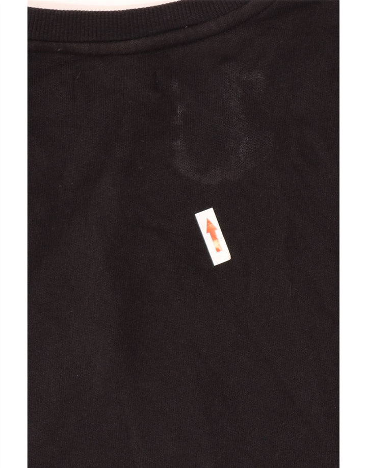 Zara Mens Graphic Sweatshirt Jumper Small Black