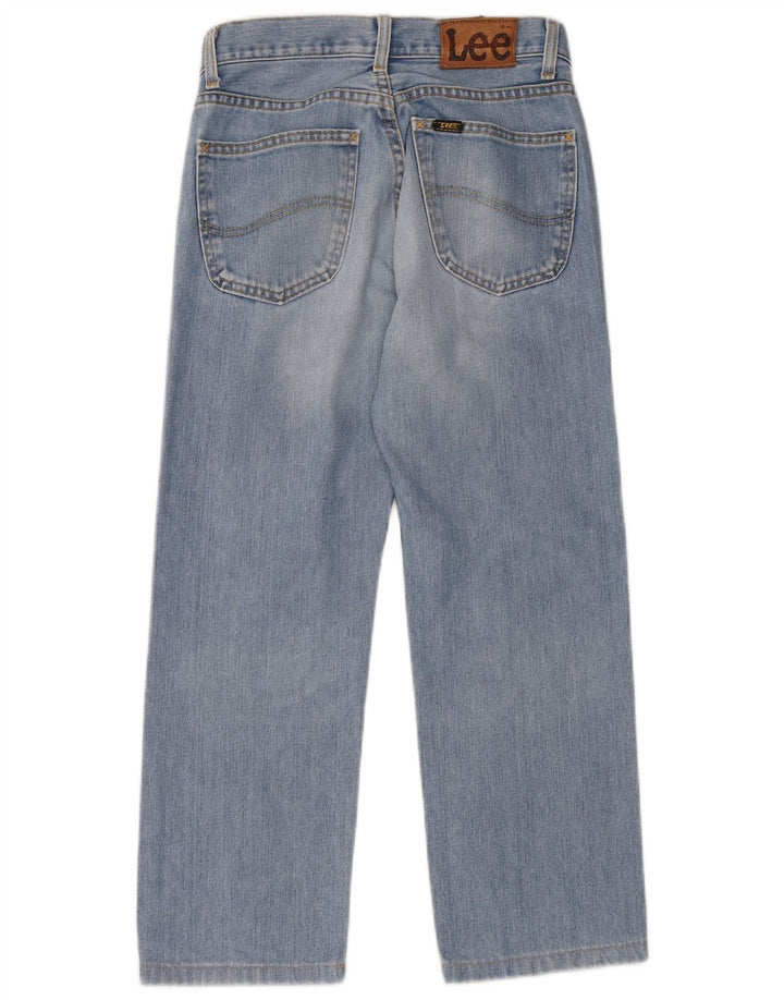 Lee Mens Seattle Straight Jeans W29 L24 Blå Bomuld
