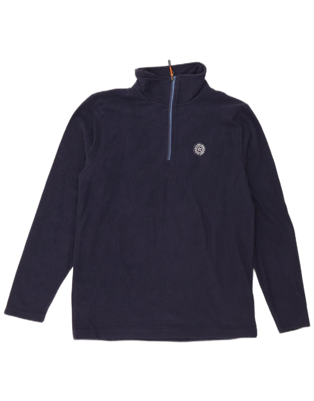 Avirex Herre lynlåshals Fleece Jumper Medium Navyblå Polyester