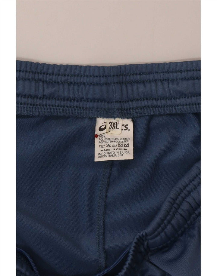 Pantaloni da tuta da uomo Asics 3XL poliestere blu