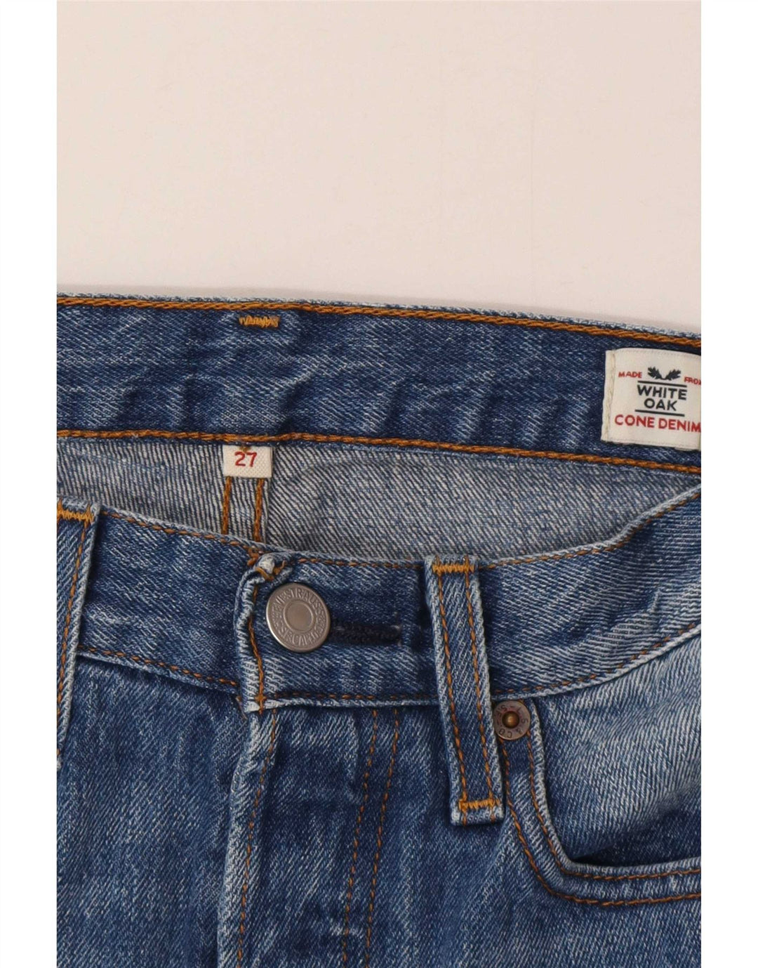 Levi's Womens Slim Jeans W27 L26 Blue Cotton
