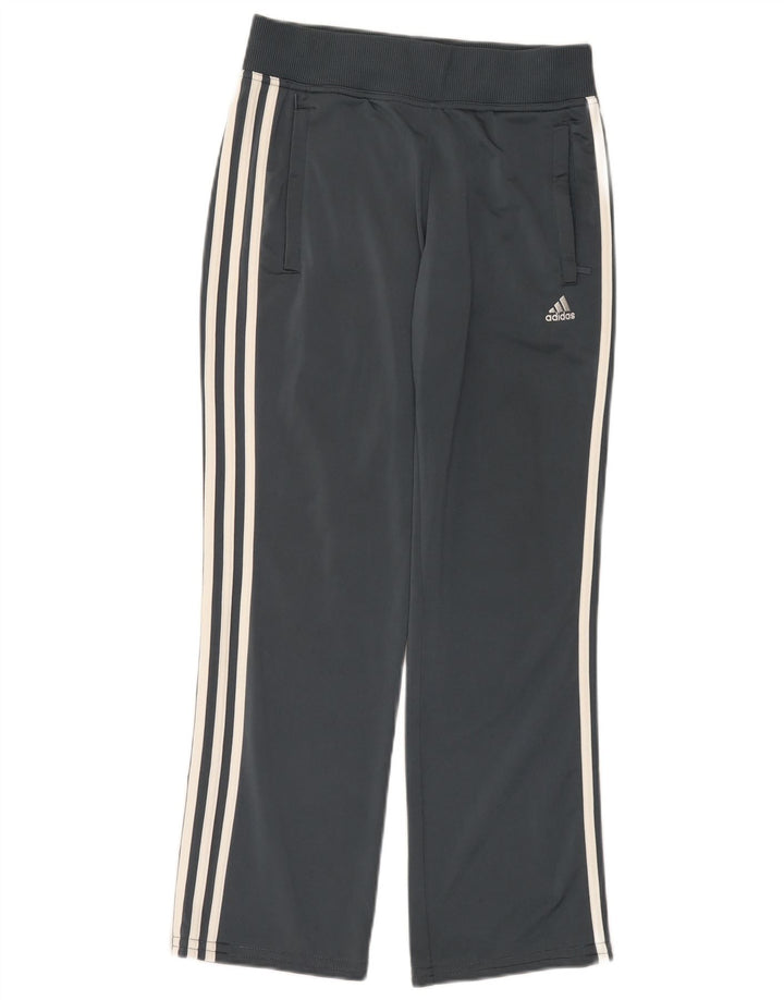 Adidas Pantalon de survêtement pour femme UK 10 Small Gris Polyester
