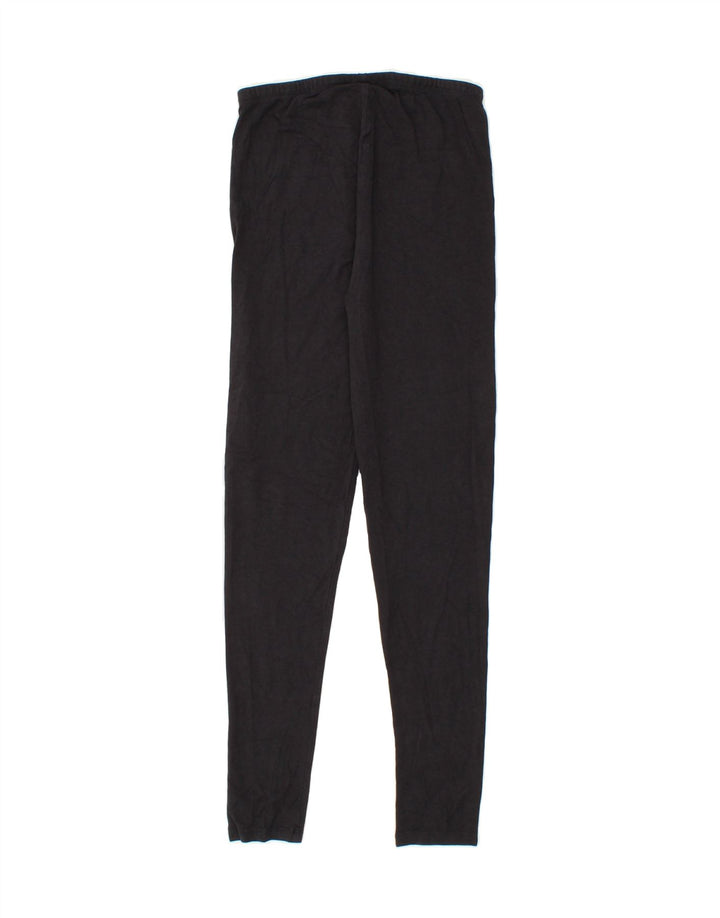FAT FACE Womens Leggings UK 8 Small Black Vintage Fat Face and Second-Hand Fat Face from Messina Hembry 