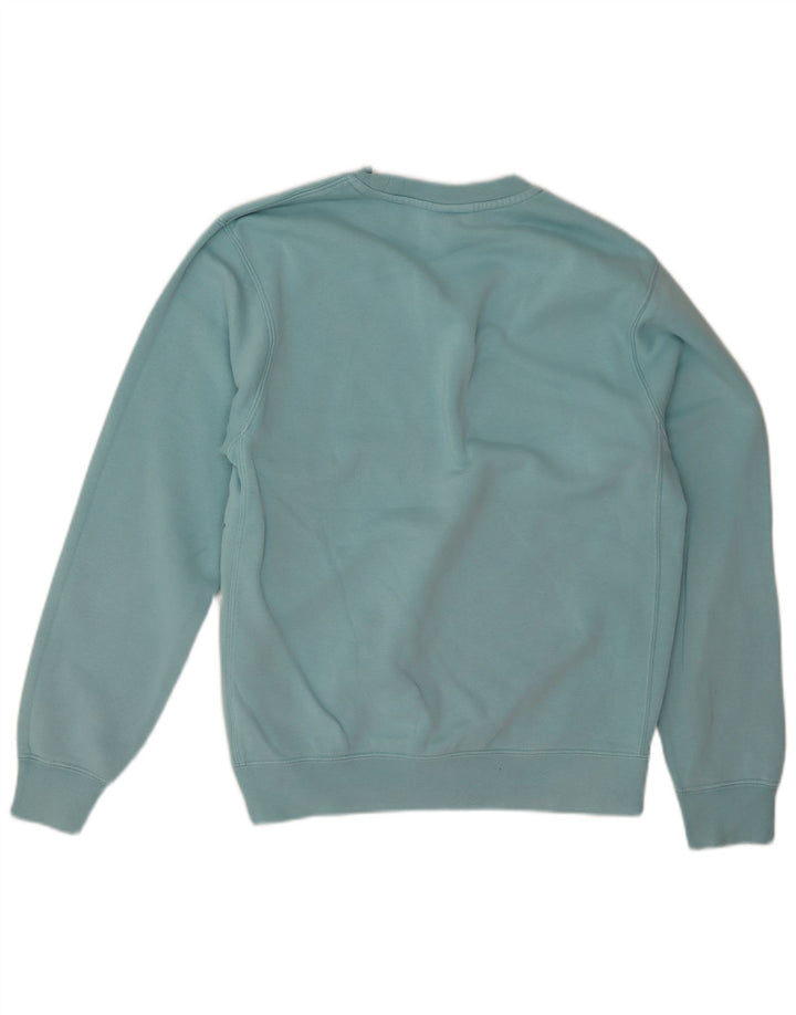 Nike Mens Sweatshirt Jumper Small Turquoise Cotton
