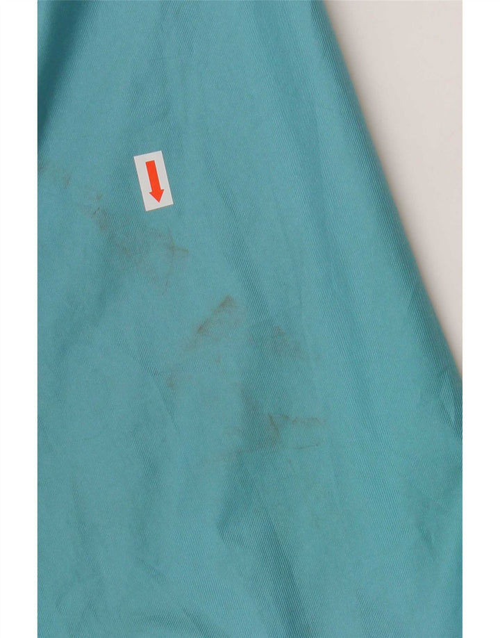 Aesse Veste de Pluie Homme UK 40 Large Bleu Marine Colorblock Polyamide
