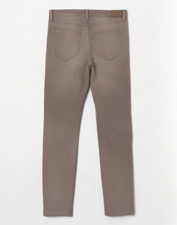 Marks & Spencer Womens Skinny Jeans UK 12 Medium W32 L30 Grey Cotton