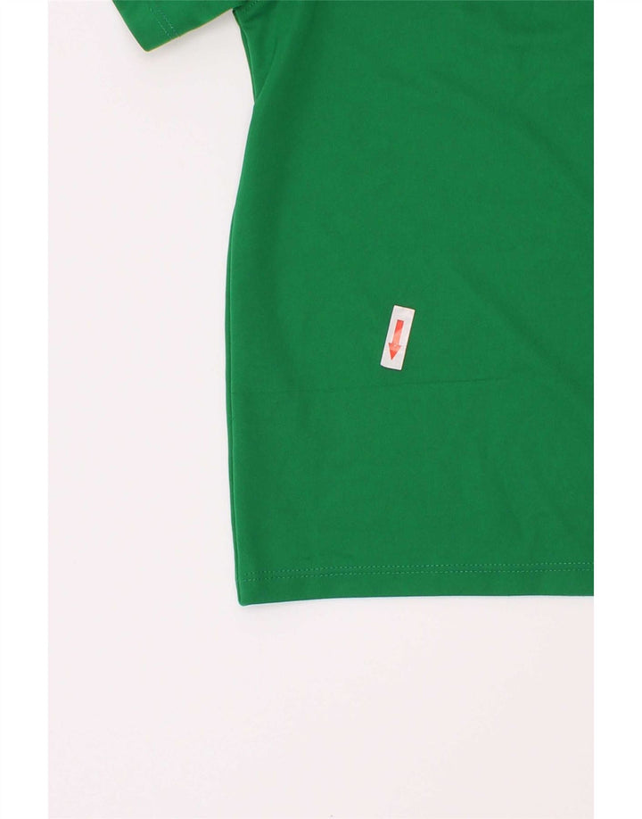 Nike Boys T-Shirt Top 5-6 Years Green Polyester