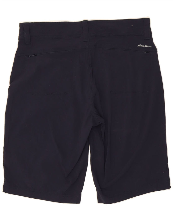 EDDIE BAUER Womens Casual Shorts US 6 Medium W32 Navy Blue Nylon Vintage Eddie Bauer and Second-Hand Eddie Bauer from Messina Hembry 