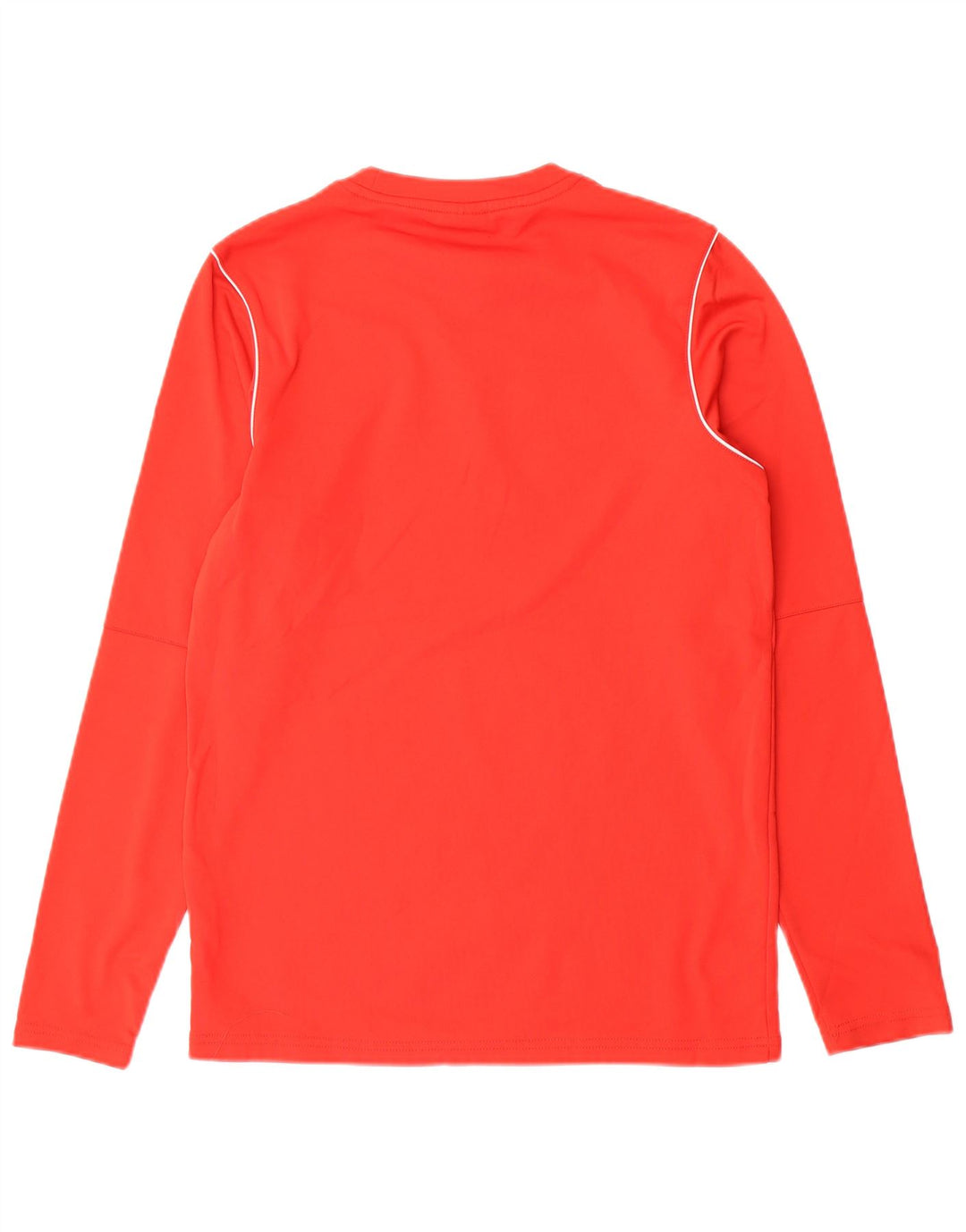 Nike Mens Dri Fit Top manga larga poliéster rojo pequeño