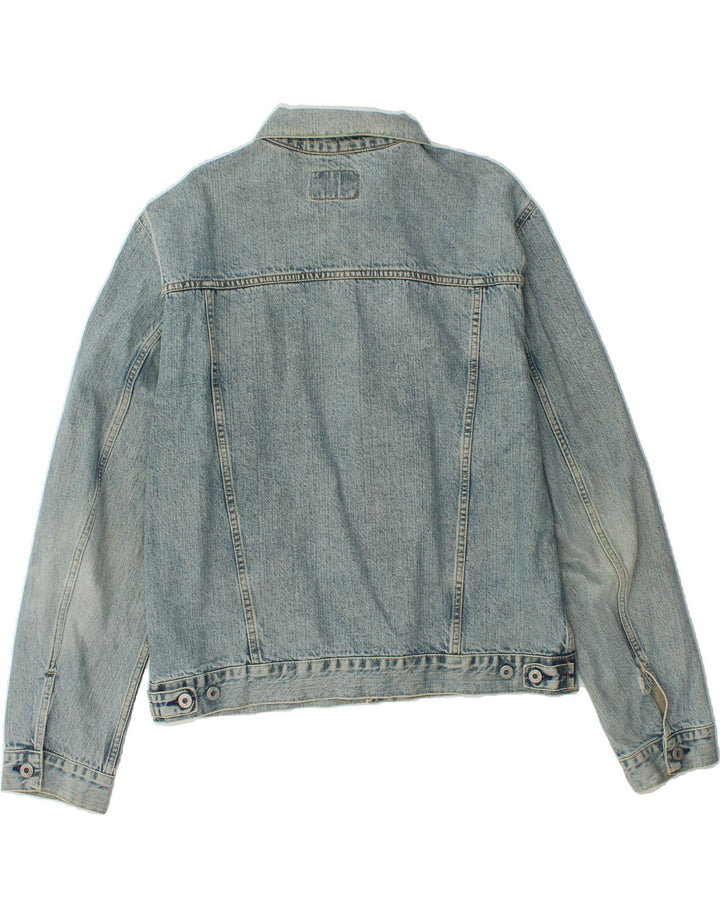 ENERGIE Womens Denim Jacket UK 20 2XL Blue Cotton Vintage Energie and Second-Hand Energie from Messina Hembry 