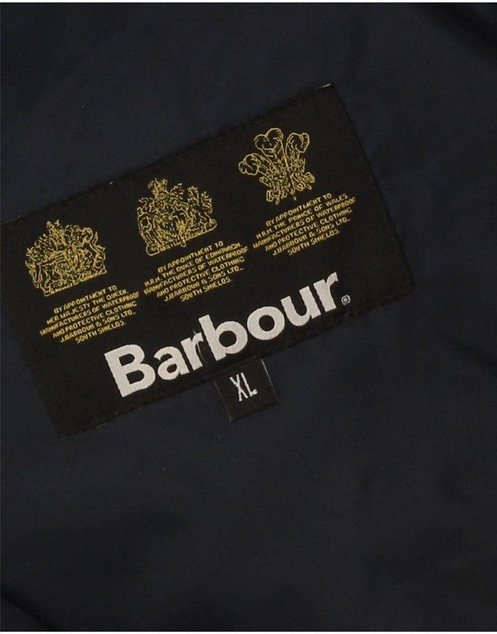 Giacca trapuntata da uomo Barbour UK 42 XL Blu Navy