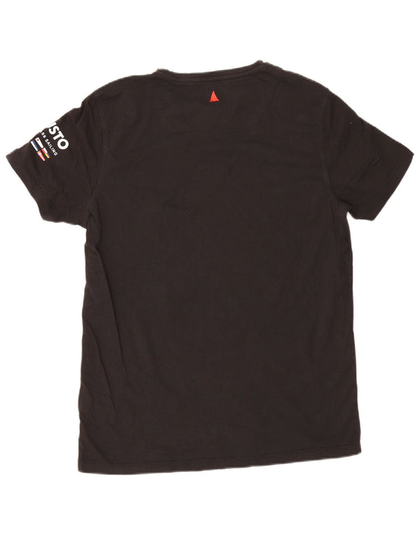 Musto T-Shirt Graphique Homme Noir Moyen Coton
