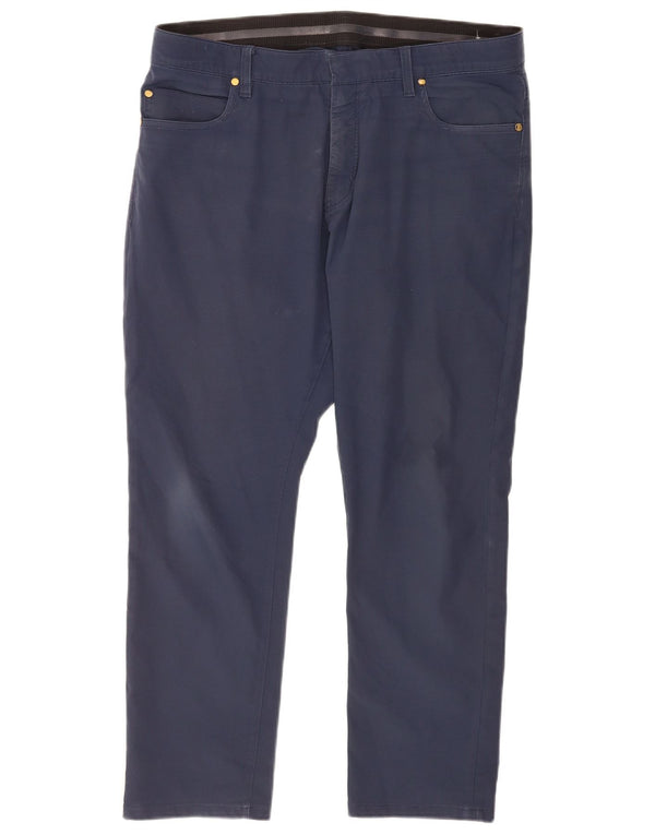 Nike Herren gerade Freizeithose W36 L27 Marineblau Polyester