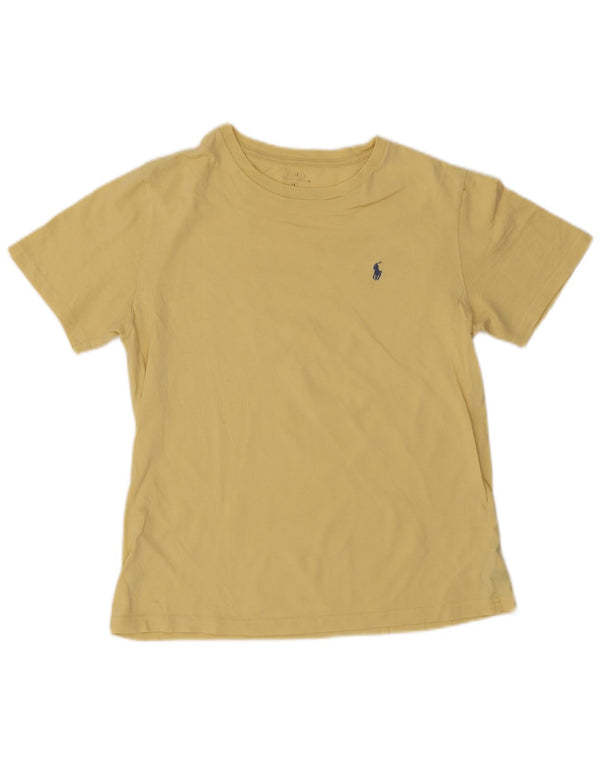 Polo Ralph Lauren Herren T-Shirt Top Large Gelb Baumwolle