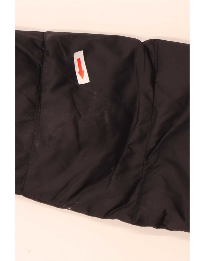 Calvin Klein Jeans Herre hættepolstret jakke UK 38 Medium Sort Polyamid