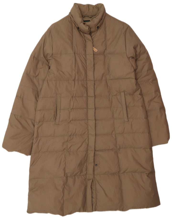 Invicta Womens Padded Coat UK 14 Medium Beige Polyamide