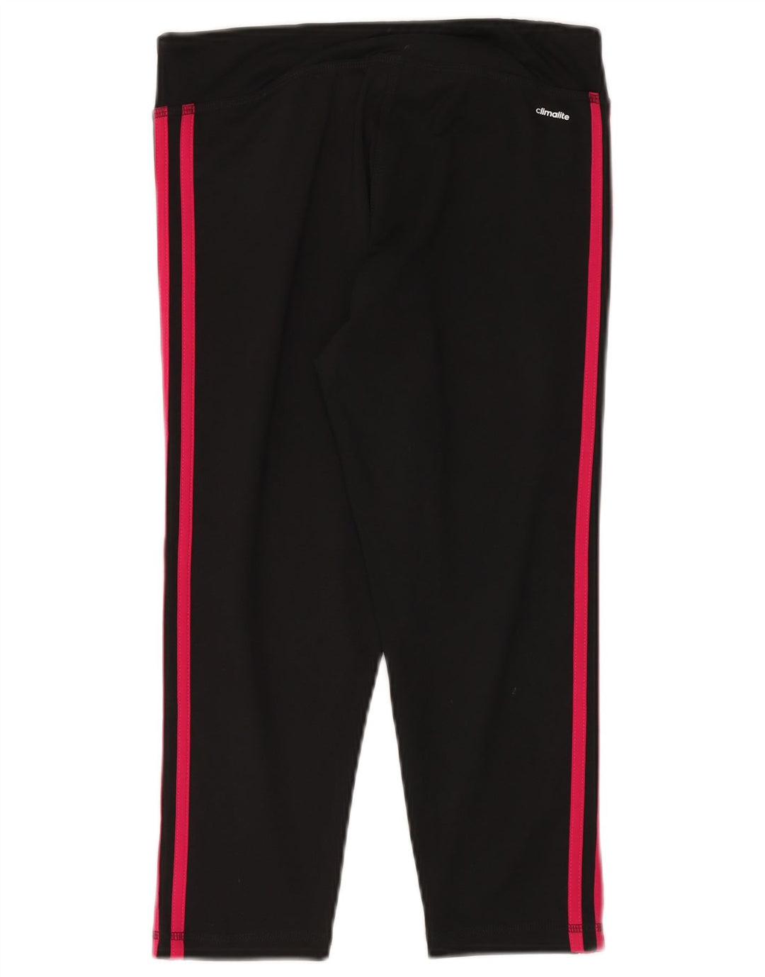Adidas Womens Climalite Crop Leggings UK 12/14 Medium  Black Polyester