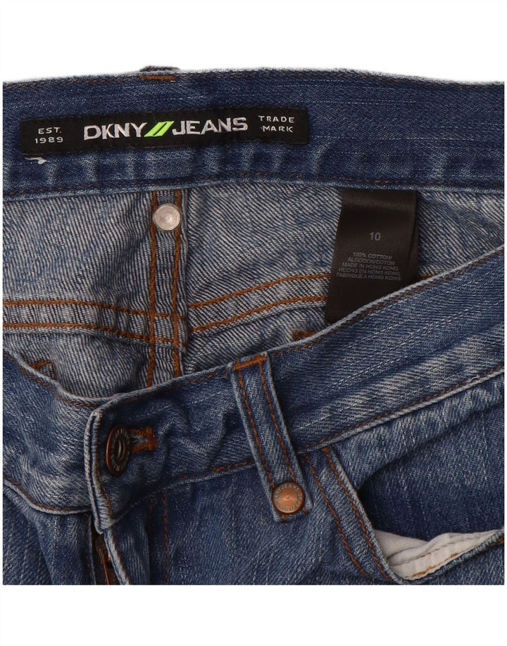 DKNY Womens Bootcut Jeans US 10 Large W32 L31 Blue Cotton