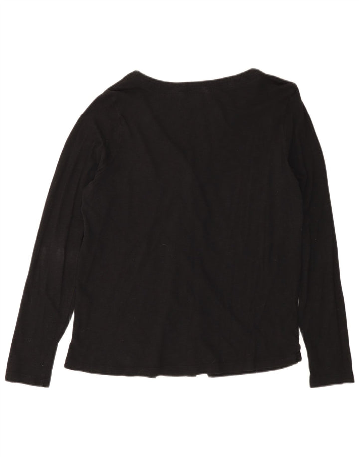 FAT FACE Womens Shirt Blouse UK 16 Large Black