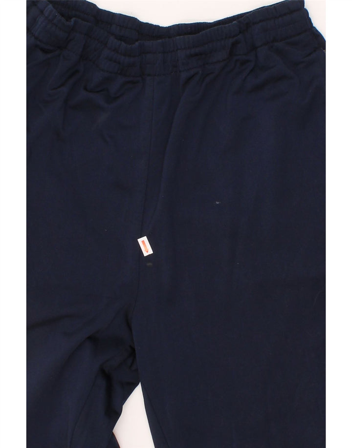 REEBOK Mens Tracksuit Trousers Small  Navy Blue Polyester Vintage Reebok and Second-Hand Reebok from Messina Hembry 