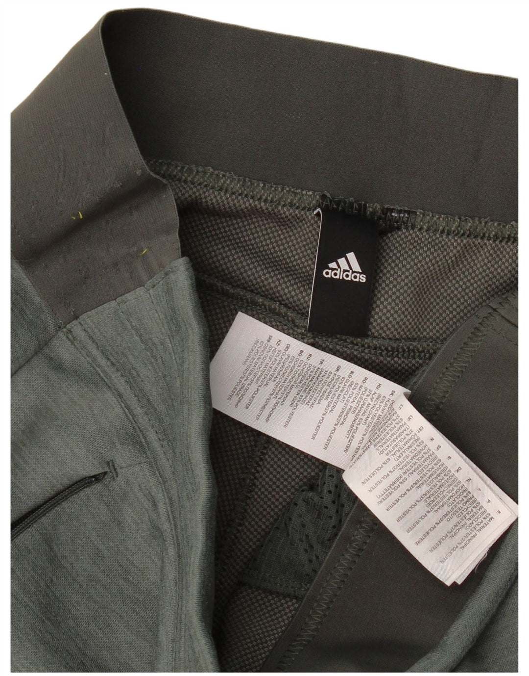 Adidas Womens Tracksuit Trousers UK 14 Large Green Polyester