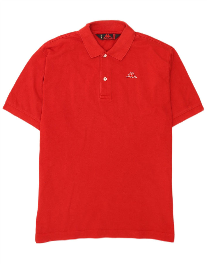 Kappa Polo Homme Rouge Moyen Coton
