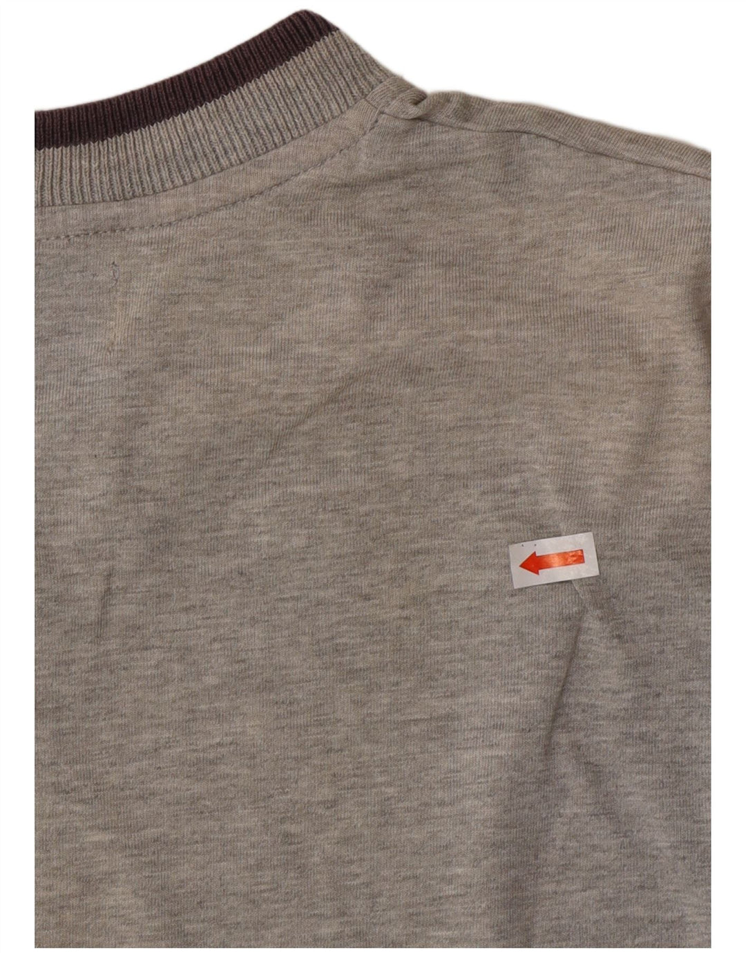 ASICS Boys T-Shirt Top 11-12 Years Grey Cotton