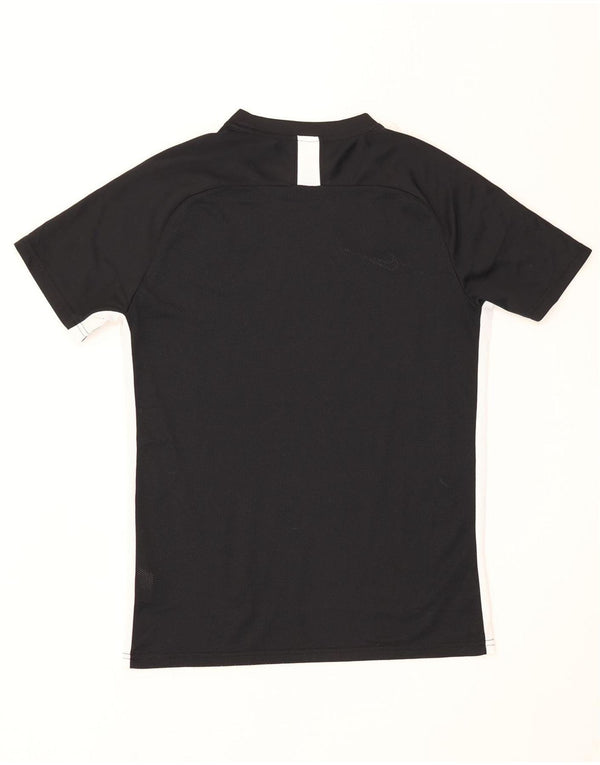 Nike Hommes Dri Fit T-Shirt Haut Large Noir Colorblock Polyester