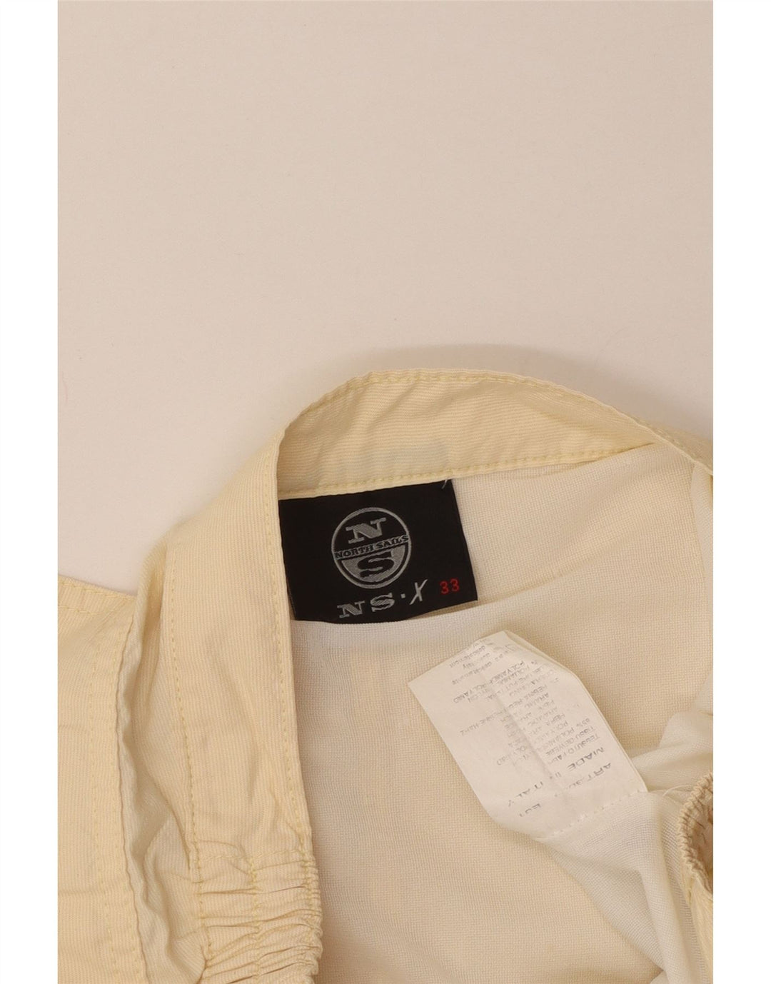 North Sails Mens Graphic Swimming Shorts Medium Off White Colourblock