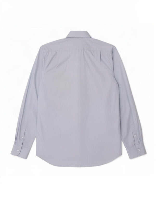 Dkny Chemise Homme Taille 16 Grand Coton Bleu