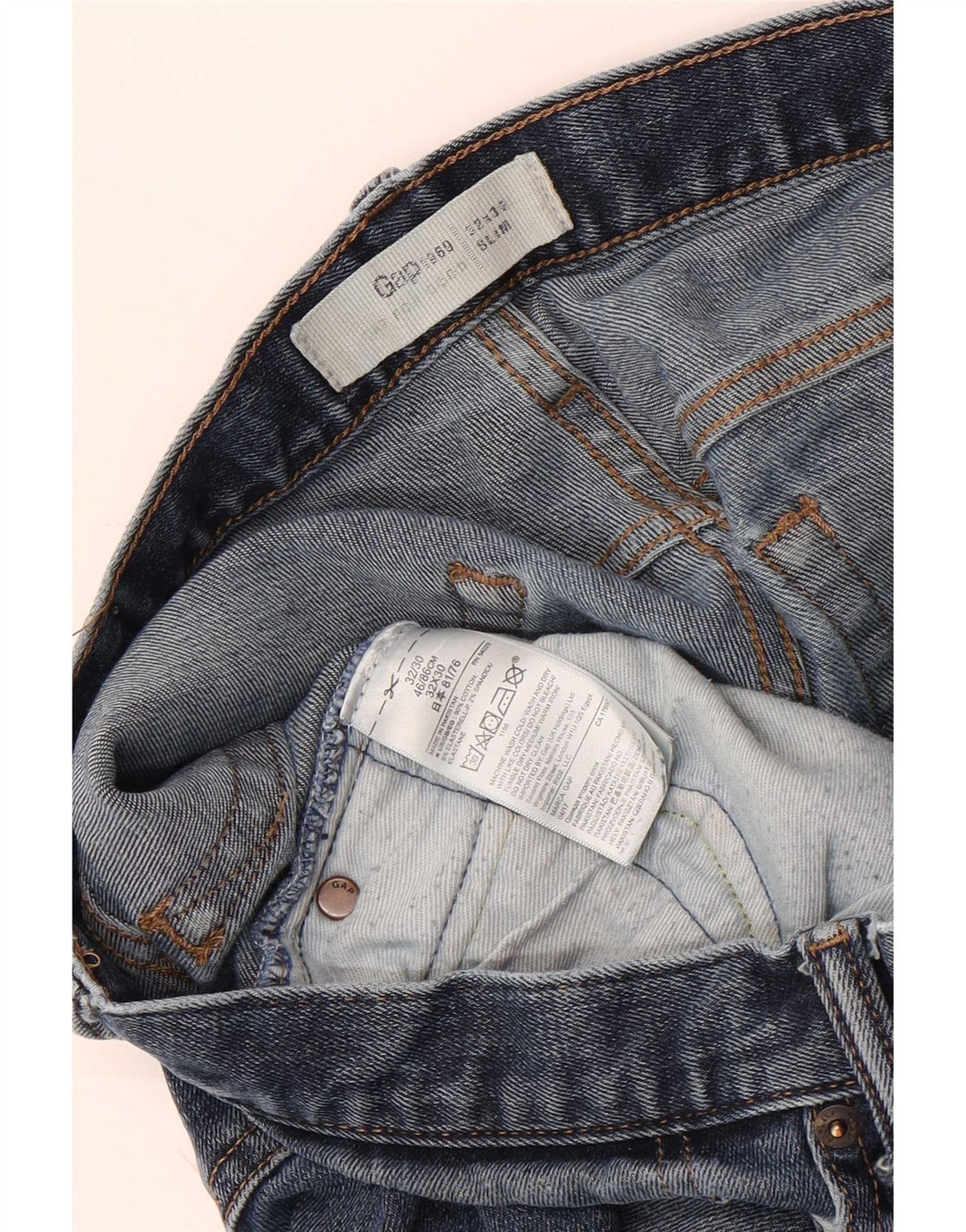 Jeans slim da donna Gap W32 L30 cotone blu