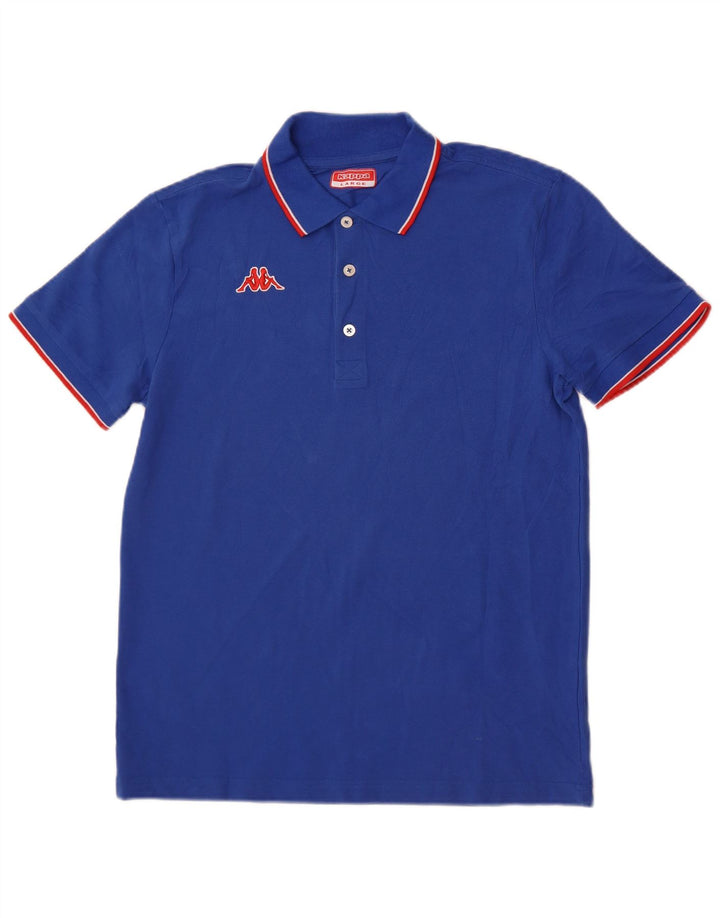 Kappa Herren Poloshirt Large Blau