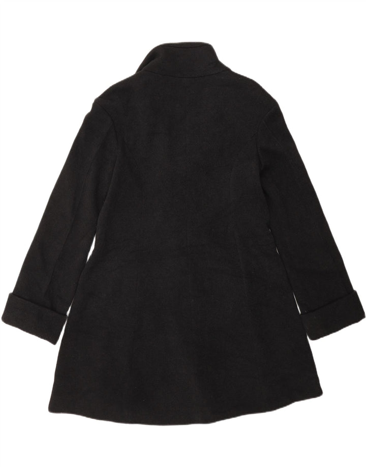 EMPORIO ARMANI Womens Overcoat UK 14 Large Black Vintage Emporio Armani and Second-Hand Emporio Armani from Messina Hembry 