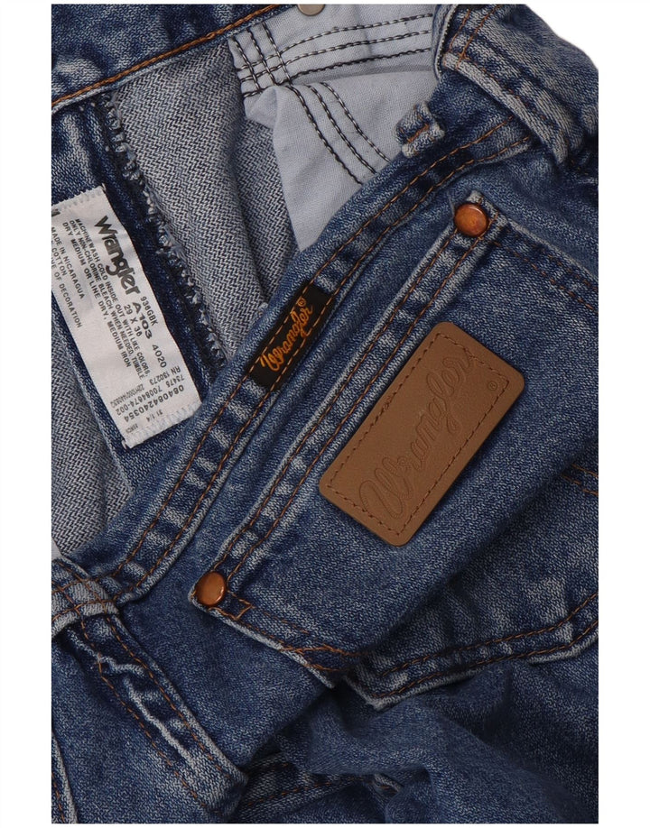 Wrangler Womens Straight Jeans W29 L36 Blue Cotton