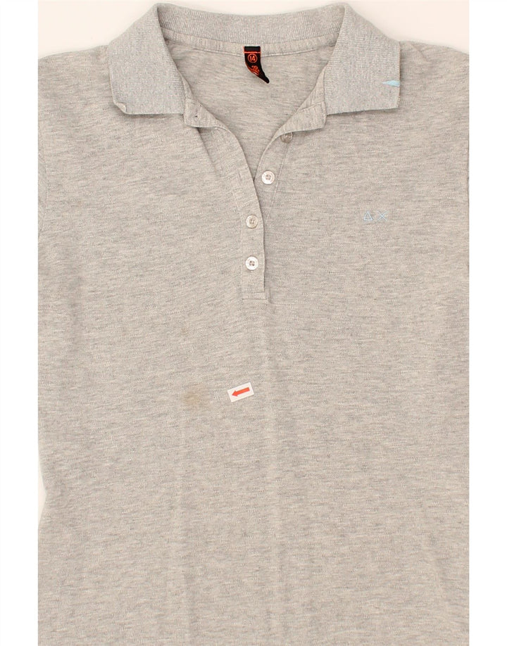 SUN68 Womens Polo Dress UK 14 Medium  Grey Cotton Vintage Sun68 and Second-Hand Sun68 from Messina Hembry 