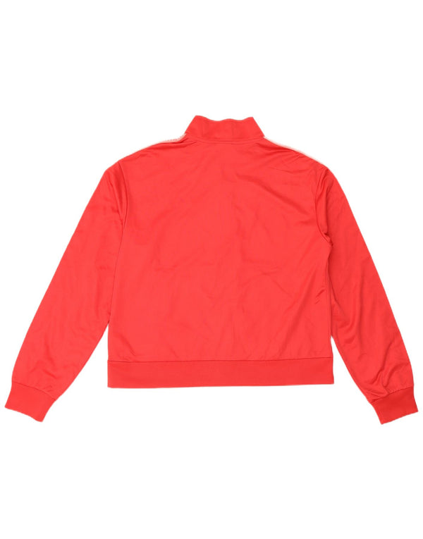 Diadora Veste de survêtement graphique pour femme UK 18 XL Rouge Polyester