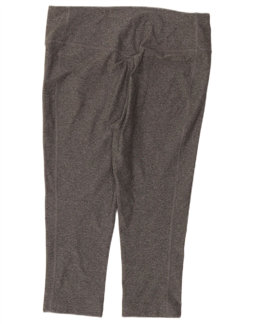 Nike Legging Capri Dri Fit pour femme UK 16 Large Gris Polyester